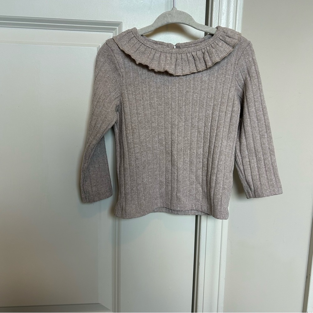 Primark Taupe Knit Matching Set 12-18 months